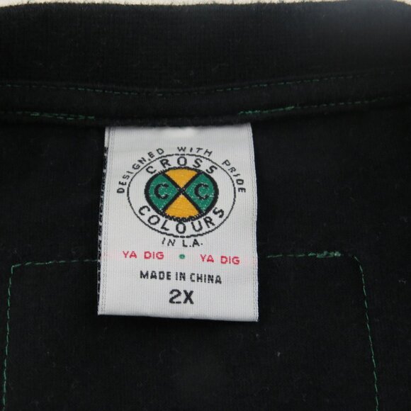 Vintage Graphic T-shirt - Cross Colours 1999 - Men's 2XL - Picture 12 of 12